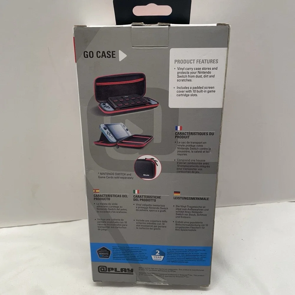 Nintendo‎ Switch Go Case with Stand Storage Travel NEW IN BOX